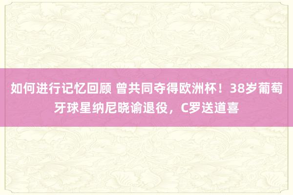 如何进行记忆回顾 曾共同夺得欧洲杯！38岁葡萄牙球星纳尼晓谕退役，C罗送道喜